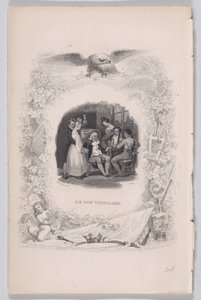 Den gode gamle mannen från Bérangers sånger, 1829.