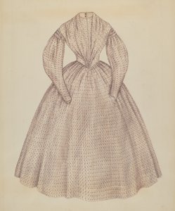 Klänning, c. 1937. av Melita Hofmann