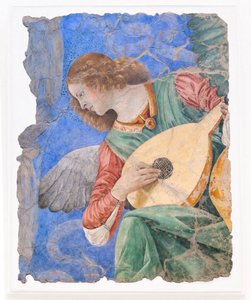 Änglar som musicerar, omkring 1480 (fresk)