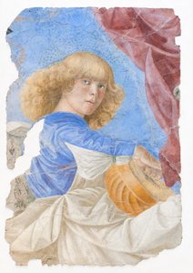 Musikskapande änglar, omkring 1480 (fresk) av Melozzo da Forli
