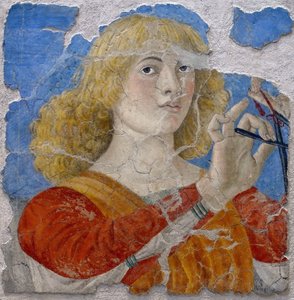 Musikerängel av Melozzo da Forli, ca 1480 (fresk)