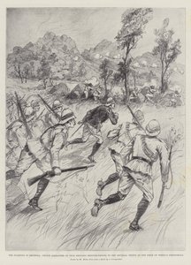 Striderna i Rhodesia, prins Alexander av Teck kommer med förstärkningar till de kejserliga trupperna vid belägringen av Wedzas fäste av Melton Prior