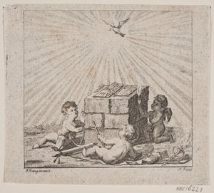Vignet till N. E. Balle "Theses Theologica" av Meno Haas