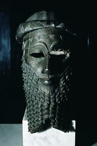 Chef för Sargon I (c.2334-2279 f.Kr.) 2334-2200 f.Kr. (koppar) (se även 187024) av Mesopotamian