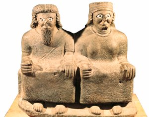 Gud Hadad och gudinnan Ishtar