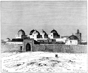 Svärdens moské, Kairwan, c1890