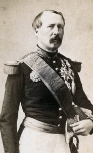 Porträtt av Marechal Patrice av Mac Mahon (eller Mac-Mahon) (1808-1893) Fotografi av Mayer och Pierson av Meyer and Pierson