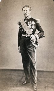 Porträtt av marechal Niel (1802-1869) Fotografi av Mayer och Pierson
