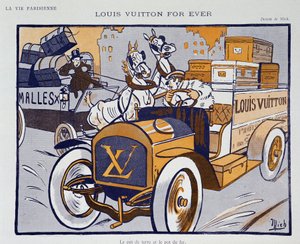 Reklam för Louis Vuitton av Mich (Michel Liebeaux