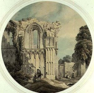 Glastonbury Abbey av Michael Rooker