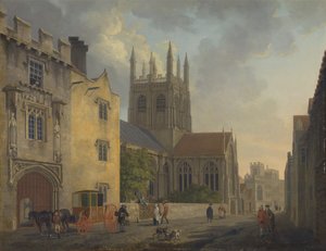 Merton College, Oxford av Michael Angelo Rooker
