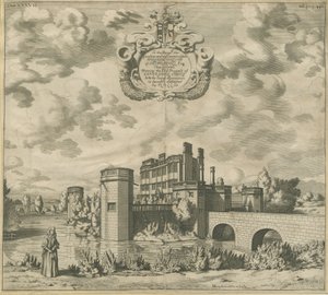 Caverswall Castle: gravyr i kopparplåt, nd [1653-1686] (tryck) av Michael Burghers