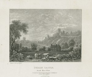 Dudley Castle: gravyr i kopparplåt, nd [1653-1686] (tryck) av Michael Burghers