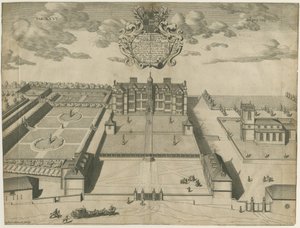 Ingestre Hall: kopparstick, nd [1653-1686] (tryck)