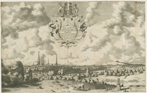 Lichfield - West North West Prospect: kopparplåtgravyr, nd [1653 - 1686]