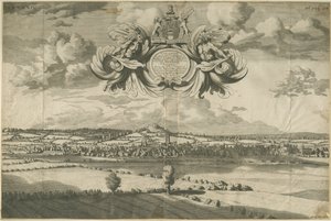 Stafford - East North East Prospect: gravyr, nd [1686] (tryck) av Michael Burghers