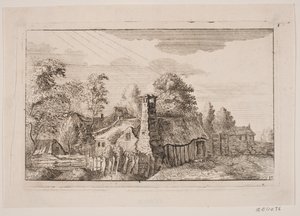 Förfallna bondgårdar