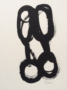Salut, 2016 (tusch på papper)