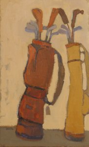 The Locker Room, 2015 (olja på linne)