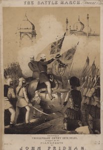 Stridsmarschen (litho)