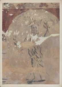 Väggdekoration, 1940.