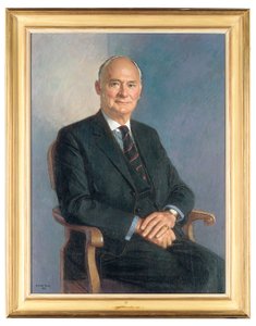 Porträtt av Henry Lambert, sittande