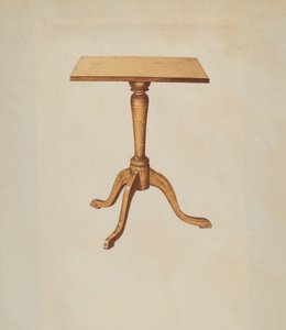 Enstaka bord, 1938.