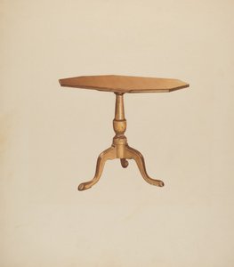 Bordsstativ, 19351942.