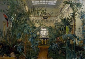 Vinterhave i Vinterpaladset ved St. Petersborg Sverige av Michail Ivanovich Antonov