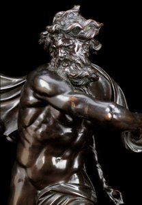 Neptunus, andra hälften av 1600-talet av Michel Anguier