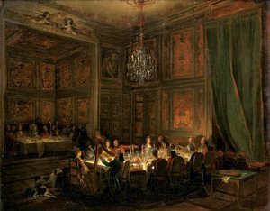 Prins de Contis måltid vid templet, 1766