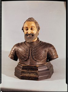 Byst av Henri IV (1553-1610) (vax och sten)