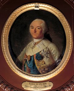 Franska revolutionen: "" Porträtt av Philippe Egalite (1747-1793), Louis Philippe II Joseph d