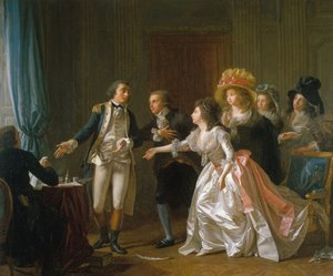 Det avbrutna äktenskapsavtalet, c. 1789.