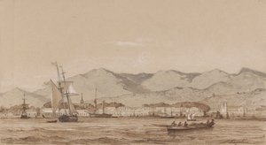 Port of Spain, från hamnen
