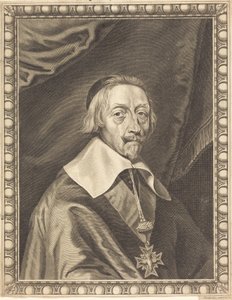 Armand Jean du Plessis, kardinal Richelieu av Michel Lasne