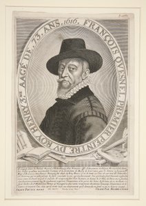 Francois Quesnel (1543-1619), 73 år gammal av Michel Lasne