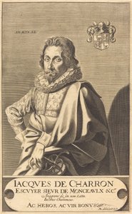 Jacques de Charron av Michel Lasne
