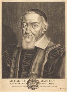 Michel de Marillac av Michel Lasne