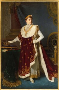 Porträtt av kejsar Napoleon I Bonaparte