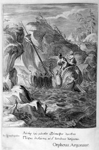 Argonauterna passerar Symplegades, 1655