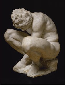 Hukande pojke, mellan 1530 och 1534. av Michelangelo Buonarroti
