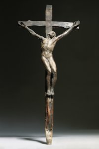 Korsfästelsesgrupp av Kristus, den gode tjuven och den onde tjuven av Michelangelo Buonarroti