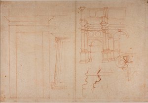 Studier från romerska monument av Michelangelo Buonarroti