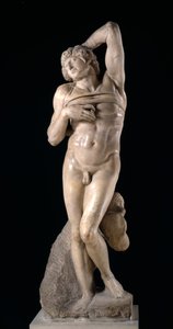 Den döende slaven, 1513-1515 av Michelangelo Buonarroti