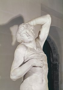 Den döende slaven, 1513-15 av Michelangelo Buonarroti