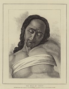 Kristi huvud av Michelangelo Buonarroti
