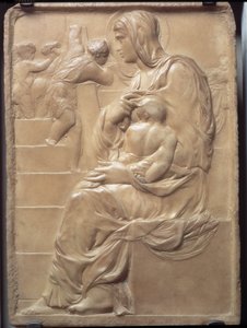 Trappans madonna av Michelangelo Buonarroti