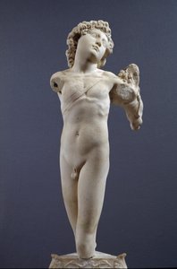 Ung bågskytt, ca 1490 (marmor) av Michelangelo Buonarroti