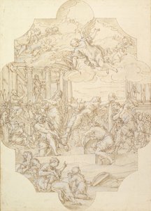 Sankta Anastasias martyrskap, 1721. av Michelangelo Cerruti